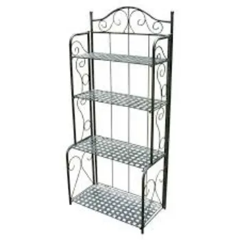 Polished Wroght Iron Rack